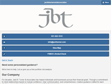Tablet Screenshot of jackturner.com